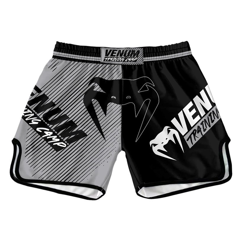 UFC x Venum Venum Viper Fight Shorts Black / White Shorts - 8
