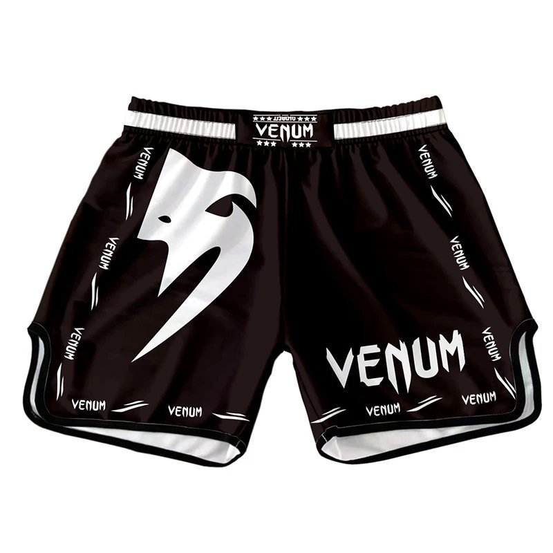 UFC x Venum Venum Viper Fight Shorts Black / White Shorts - 13