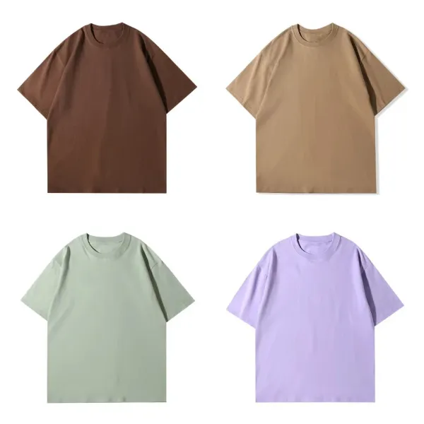 Design Basic Oversized T-Shirt Pink - 19