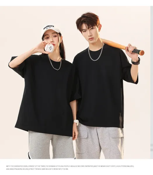 Design Basic Crew Neck Black T-Shirt Tops.t Shirts - 11