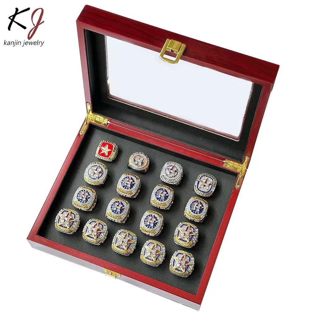 Design Kanjin Jewelry Houston Astros Championship Rings Collection Multicolor Jewelry - 4