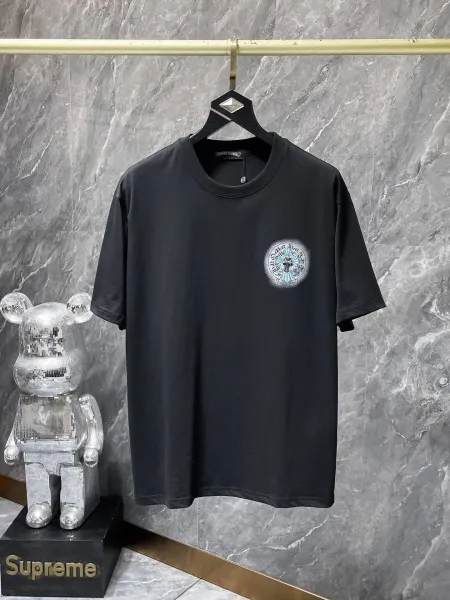 Chrome Hearts Floral Cross Logo White T-Shirt - 14