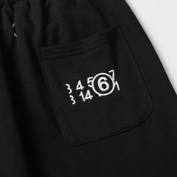 Maison Margiela MM6 Grey Logo Shorts - 12