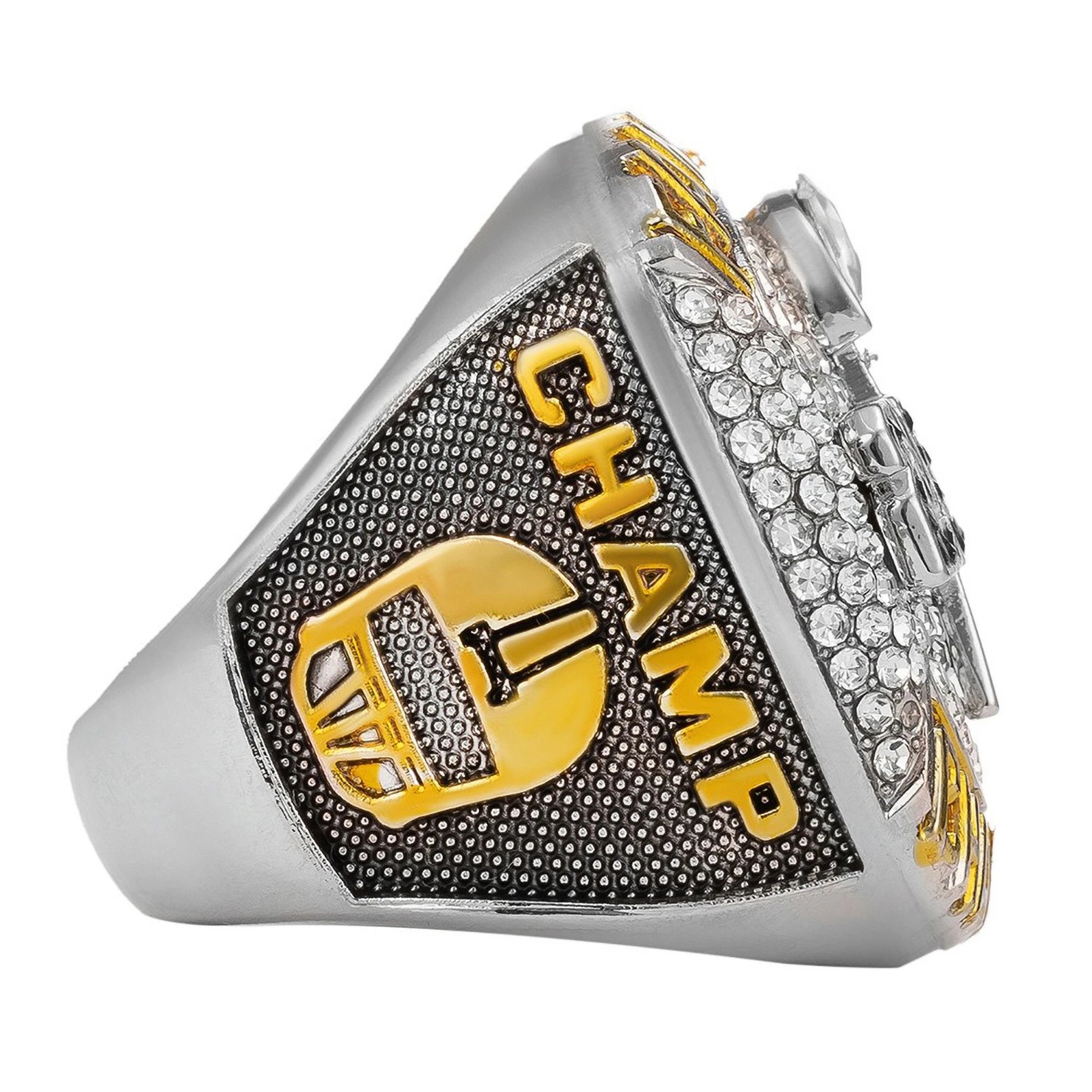 Design Fantasy Champion 2026 Ring Gold Silver Crystal Jewelry - 3