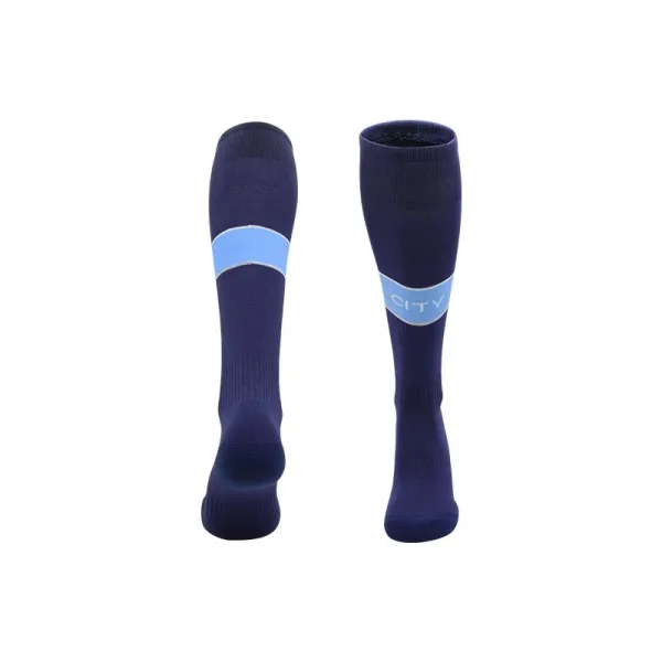 Manchester City FC Light Blue Band Socks - 1
