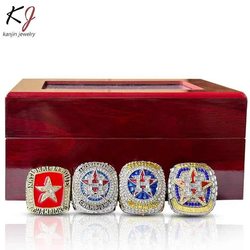 Design Kanjin Jewelry Houston Astros Championship Rings Collection Multicolor Jewelry - 10