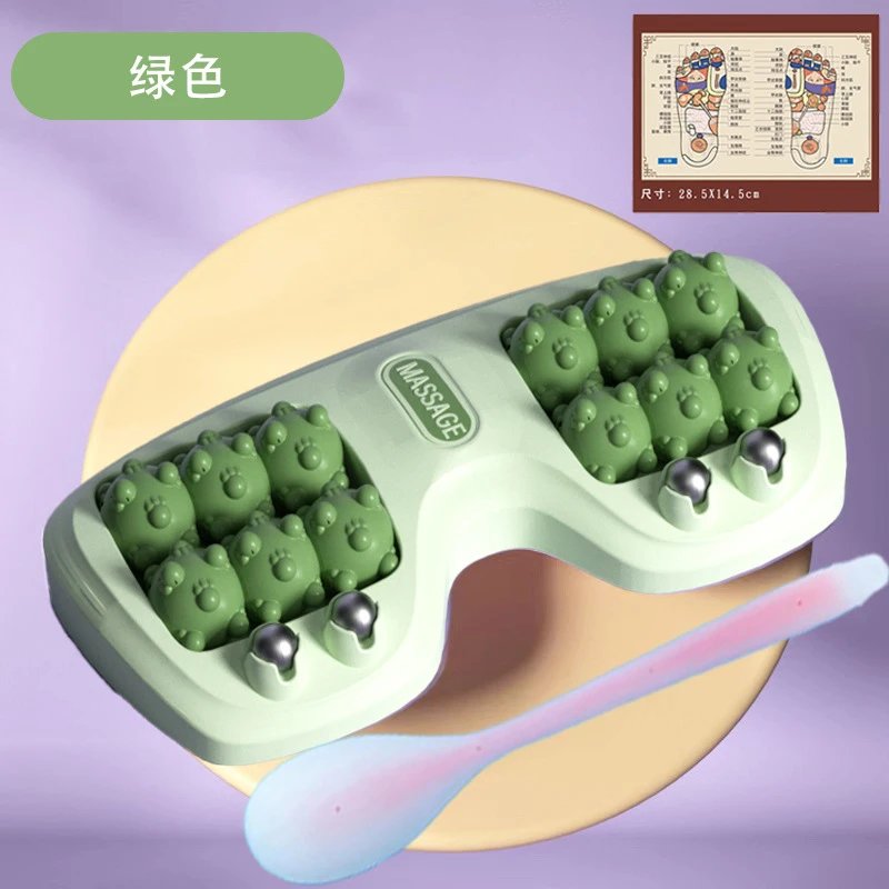 Green OPP Packaging [Send Acupoint Map Sha Board】 SKU image