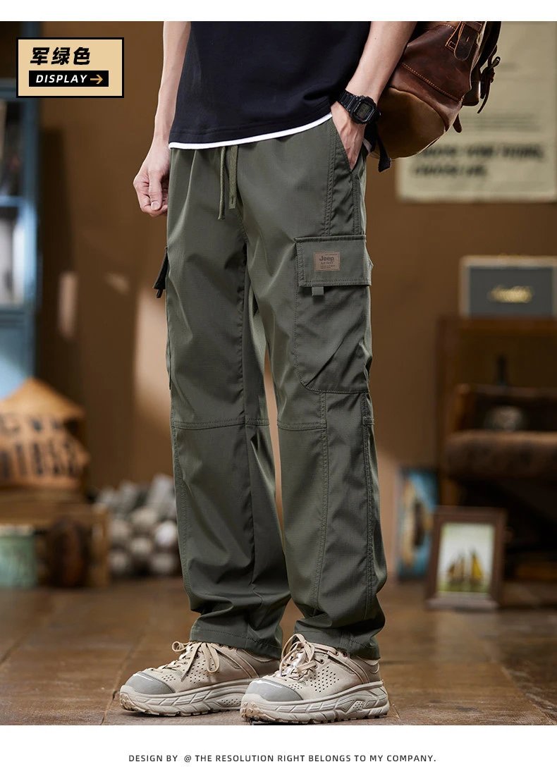 Design Jeep Spirit Cargo Pants Army Green Pants - 14