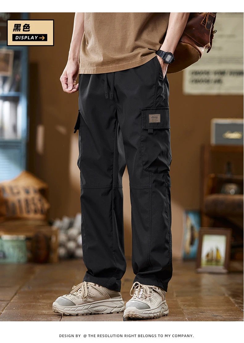 Design Jeep Spirit Cargo Pants Army Green Pants - 16