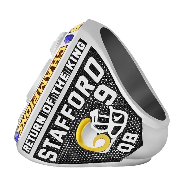 Design Kanjin Jewelry Custom NFL Championship Rings Set Silver Black Gold Jewelry Accessories - 6