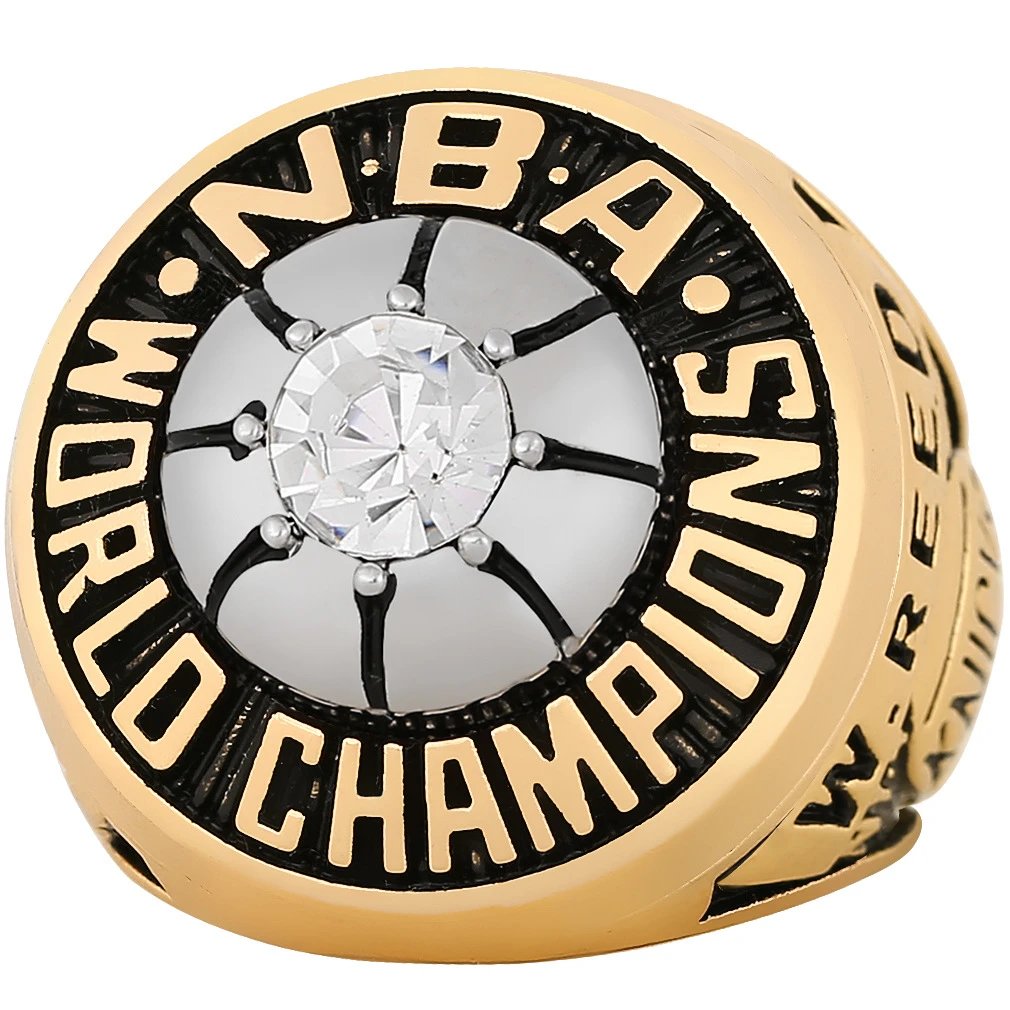 Design Kanjin Jewelry NBA Championship Ring Replica Gold Tone Ring Jewelry - 2