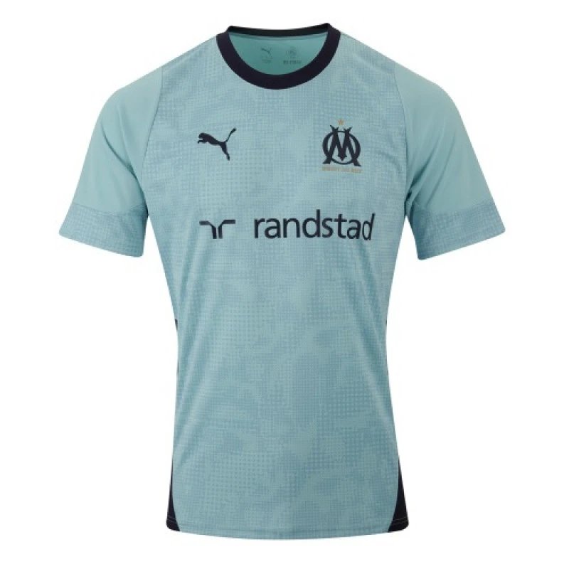 Puma Olympique de Marseille 2023-24 Third Jersey Light Blue