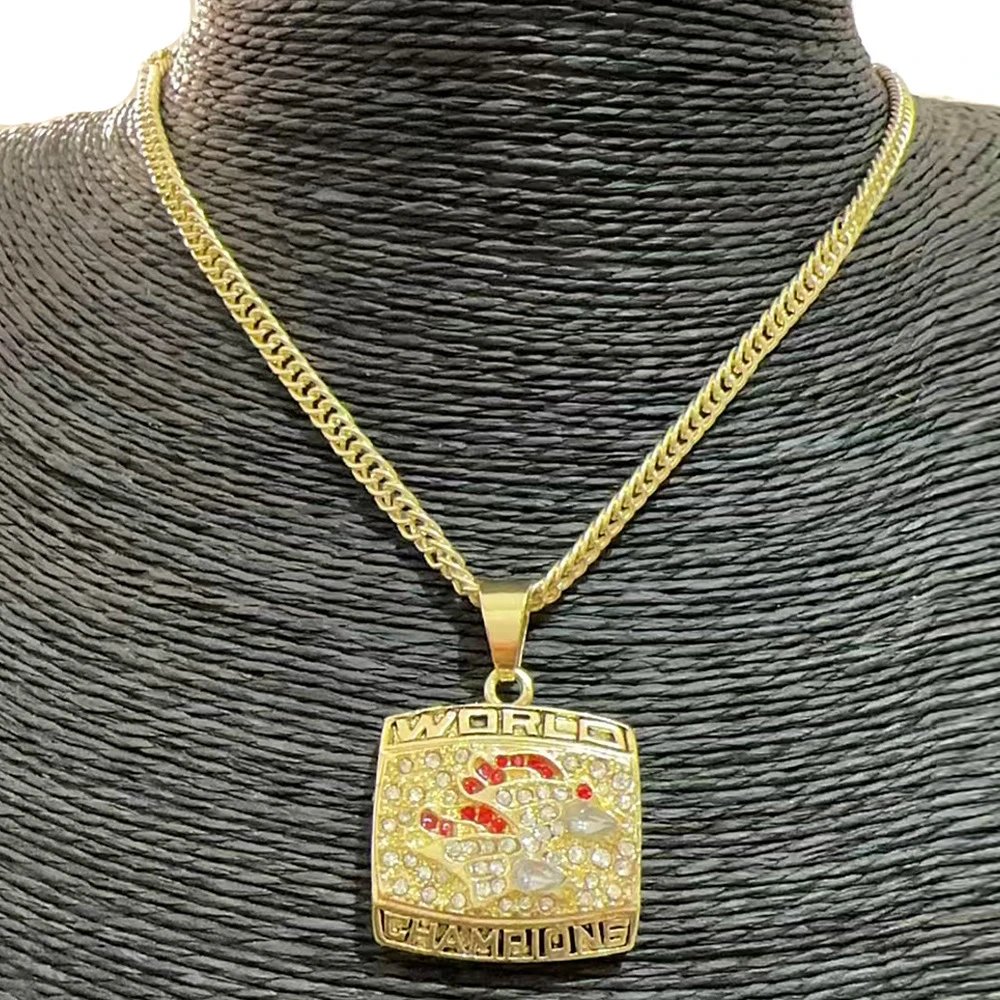 NFL Denver Broncos Championship Pendant Chain 3-Pack photo 4