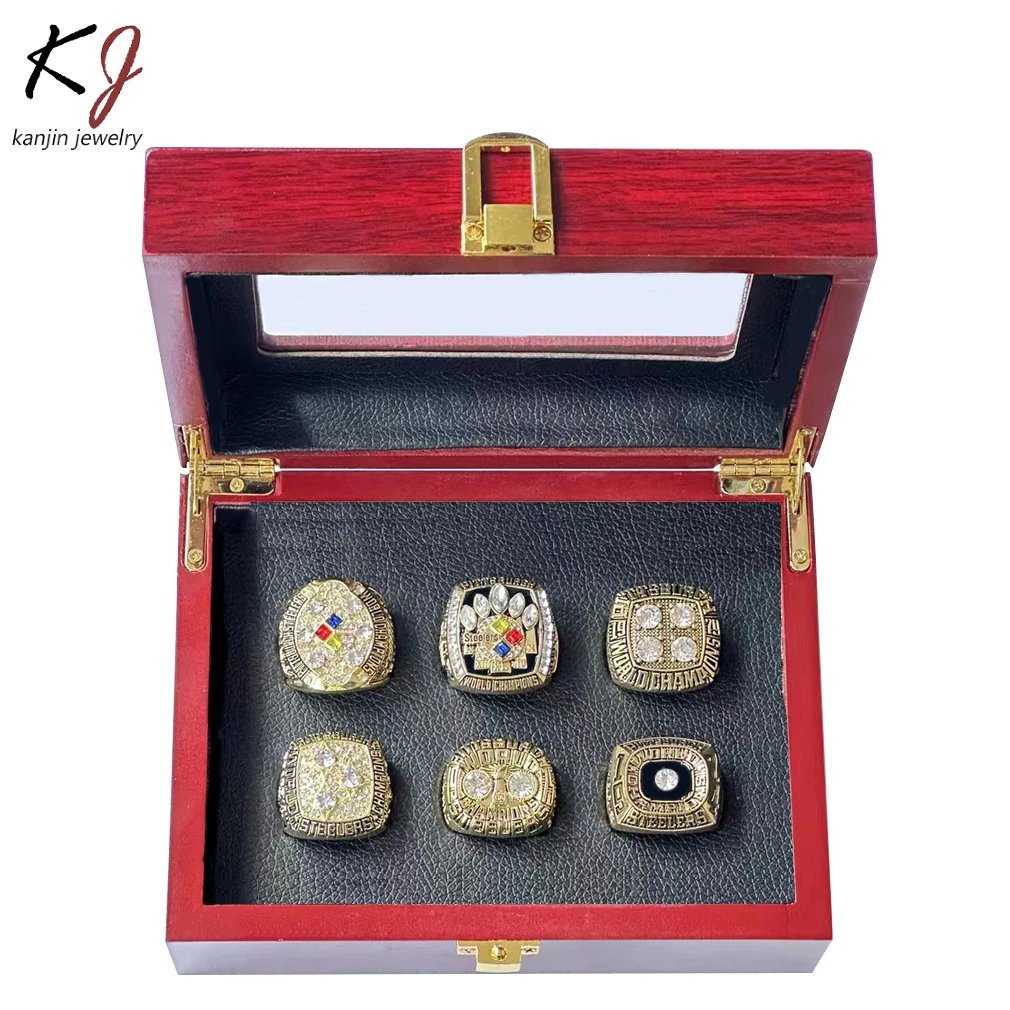 Pittsburgh Steelers 6 Year NFL Super Bowl Championship Ring photo 4