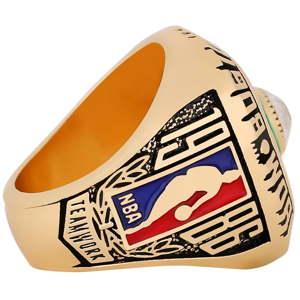 Design Boston Celtics 1986 NBA Championship Ring Replica Gold Jewelry - 5