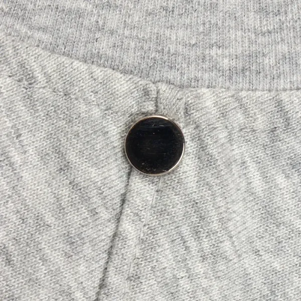 Design Half-Zip Oversized T-Shirt Gray - 15