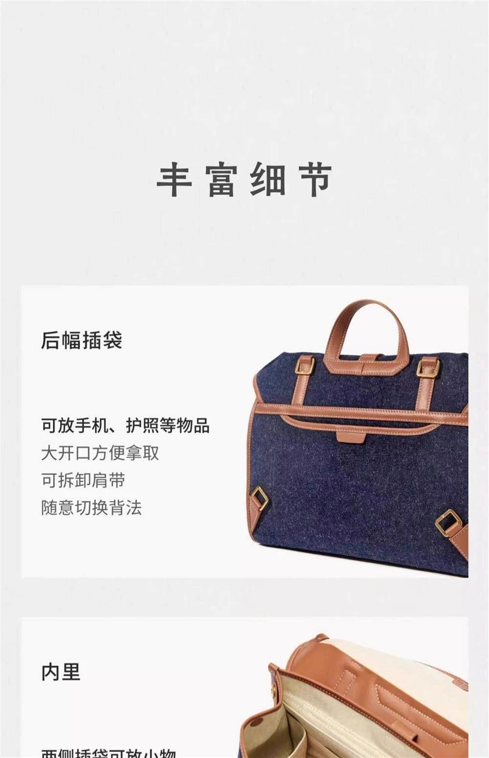 Design Leather Flap Messenger Bag Brown Crossbody Bags - 25