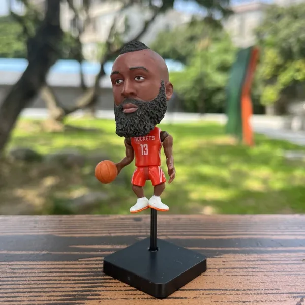 Los Angeles Lakers LeBron James Bobblehead Figurine Accessories - 7