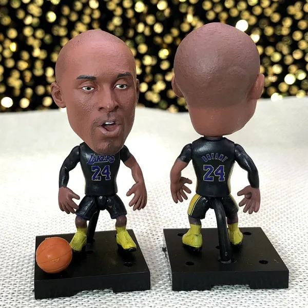 Los Angeles Lakers LeBron James Bobblehead Figurine Accessories - 12