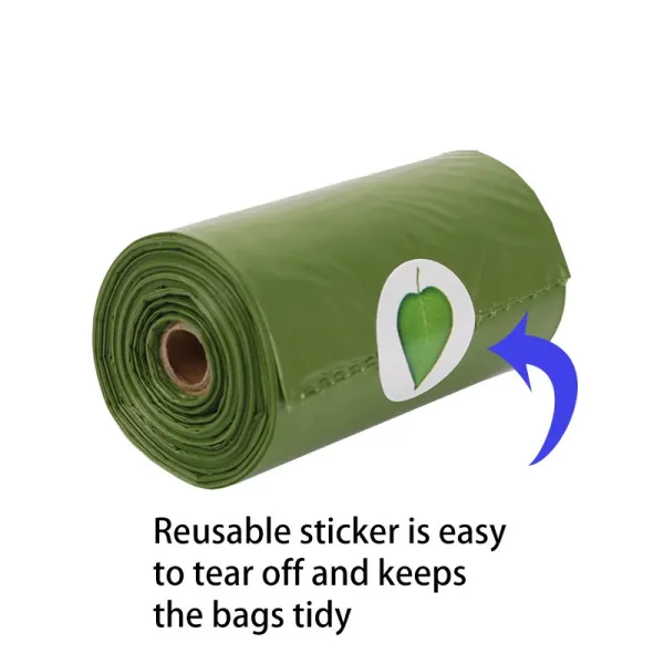 Design Poop Bags 360 Count Green Biodegradable Dog Waste Bags with Dispenser Bags - 9