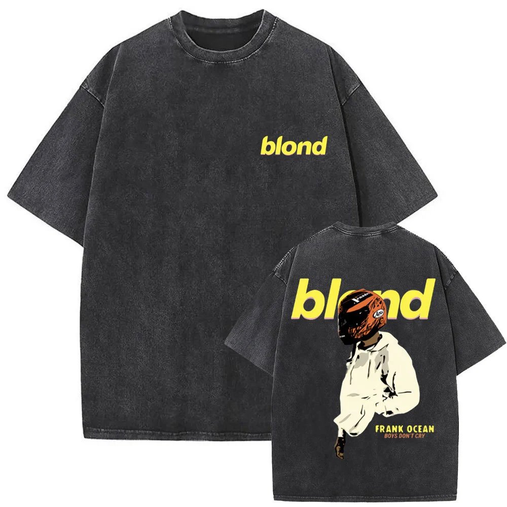 Frank Ocean Blond Washed Black T-Shirt