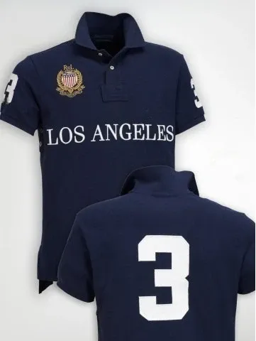 Polo Ralph Lauren New York Polo Shirt Black - 7