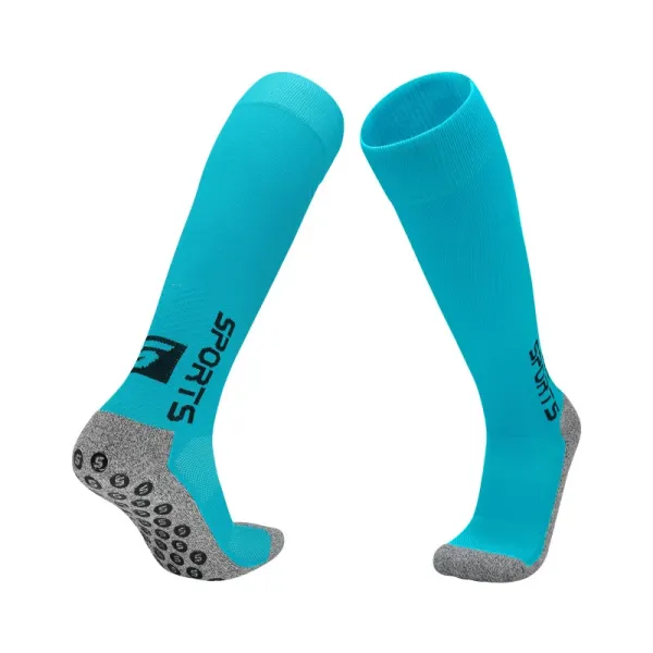 Casa Sport Performance Knee-High Socks Turquoise Gray - 1
