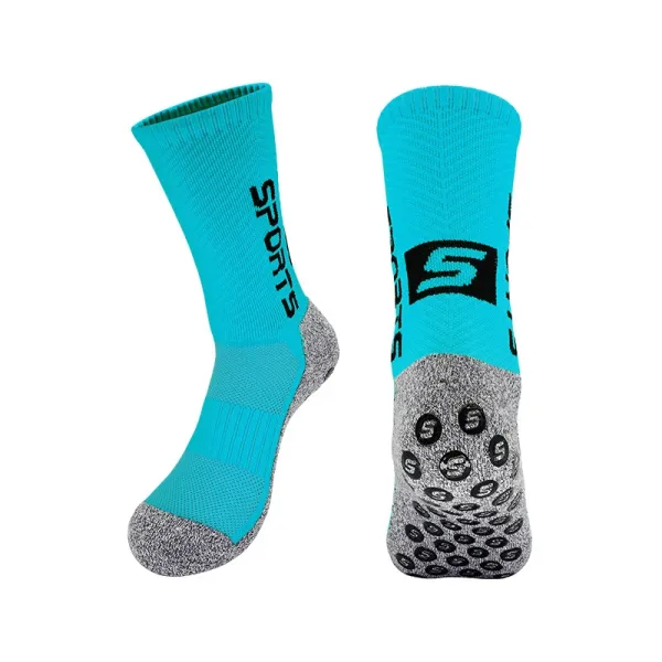 Casa Sport Performance Socks Turquoise Gray Socks - 1