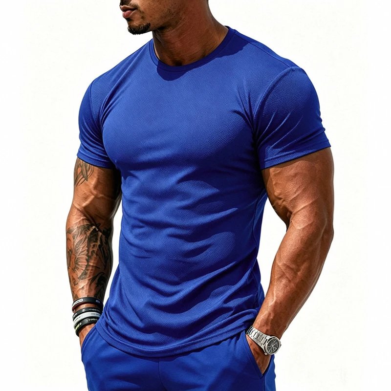 Design Basic Performance Gray T-Shirt - 10