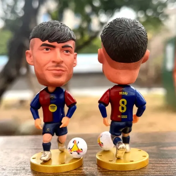 FC Barcelona x Spotify Pedri and Gavi Bobblehead Figurines Multicolor Collectible Toys Accessories - 1