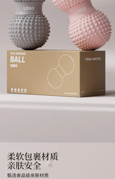 Design Duo-Massage Ball Gray Fascia Ball Electronics - 12