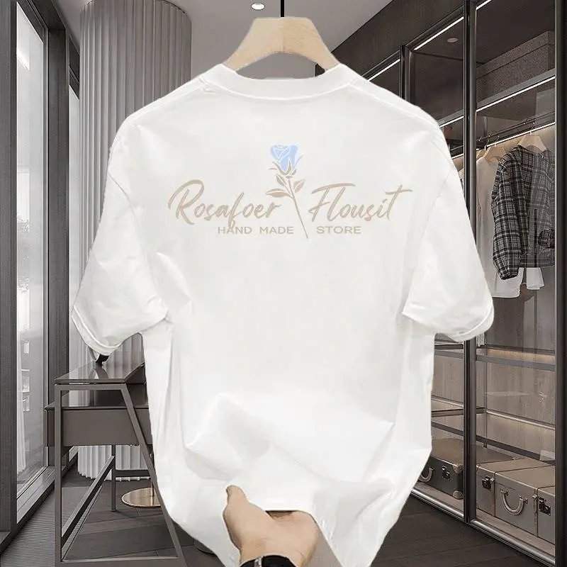 Design Rosaofer Flousit Hand Made Store Black Graphic T-Shirt T-Shirts - 4