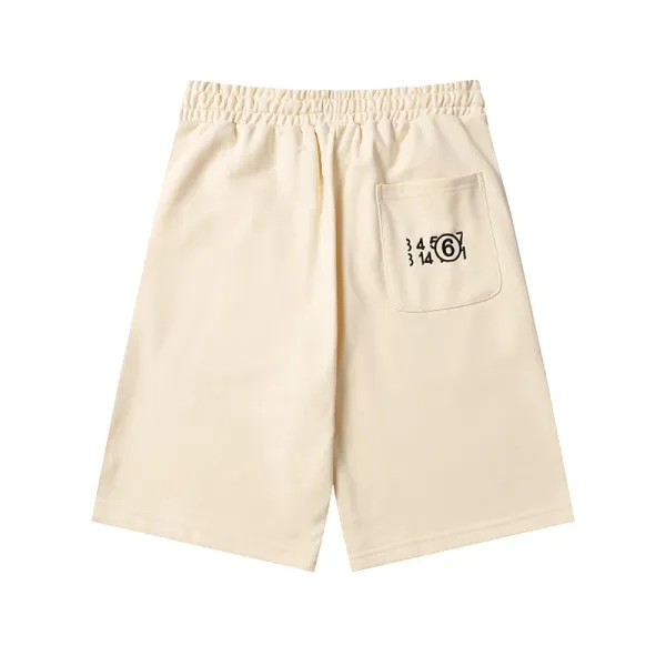 Maison Margiela MM6 Grey Logo Shorts - 9