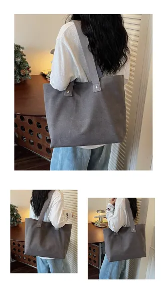 Design Canvas Tote Bag Olive Green Tote Bag - 17