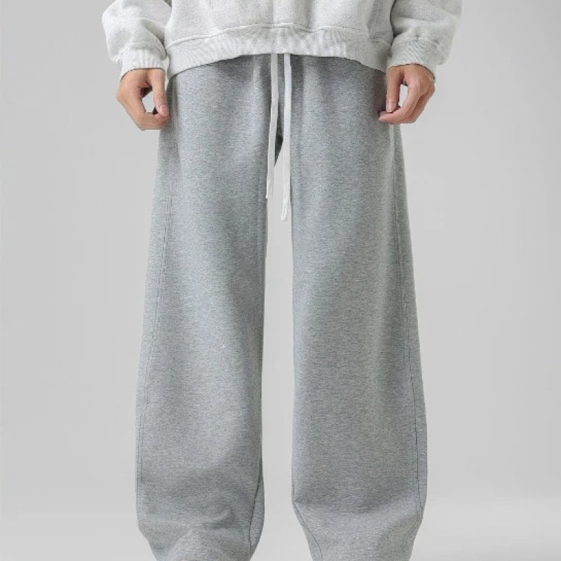 Wide-Leg Pants with Silver Rivets Black Pants