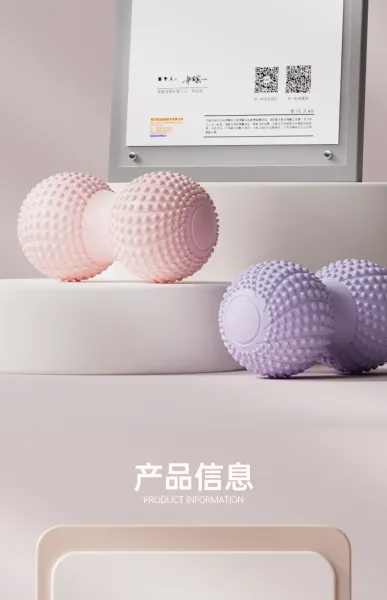Design Duo-Massage Ball Gray Fascia Ball Electronics - 16