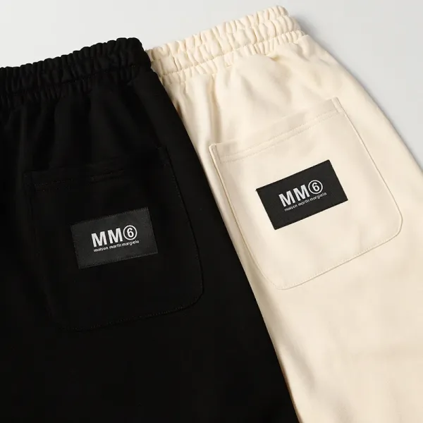 Maison Margiela MM6 Grey Logo Shorts - 46