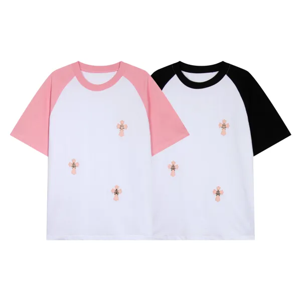 Chrome Hearts Cross Embroidered T-Shirt White - 45