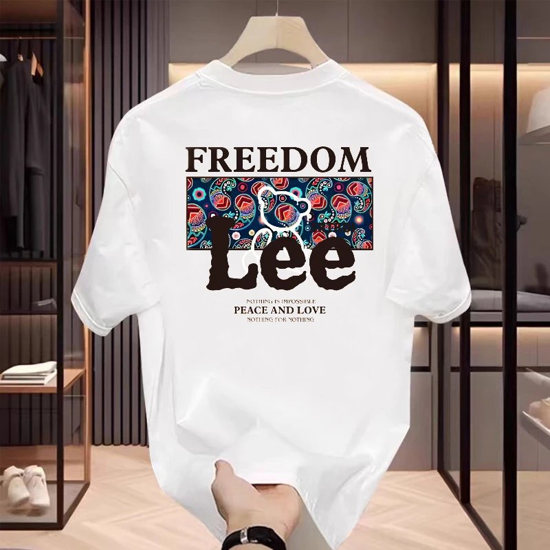Lee Freedom Graphic Print Black T-Shirt - 15