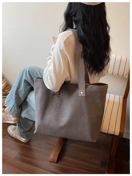 Design Canvas Tote Bag Olive Green Tote Bag - 24