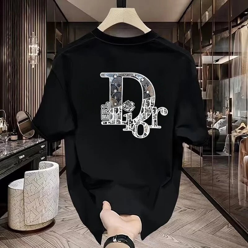 Dior Oblique Logo Black T-Shirt - 8