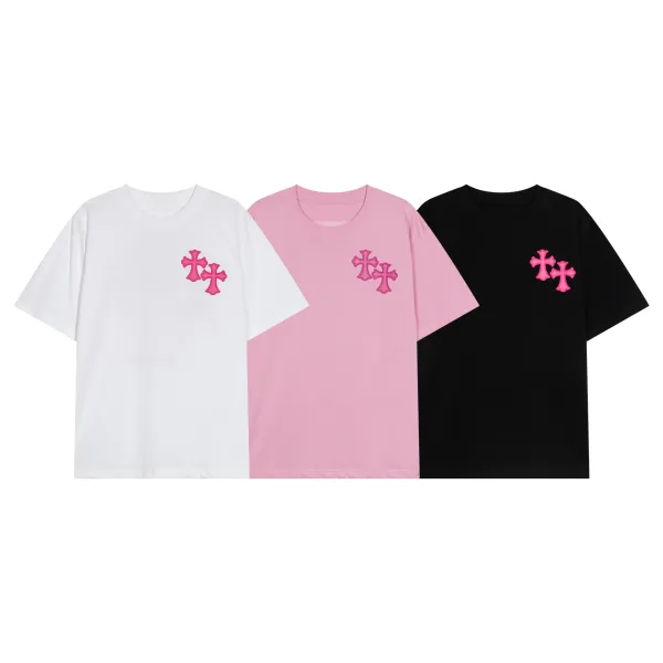 Chrome Hearts Cross Embroidered T-Shirt White - 22