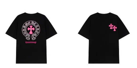 Chrome Hearts Cross Embroidered T-Shirt White - 25