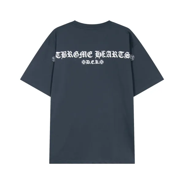 Chrome Hearts Cross Embroidered T-Shirt White - 26