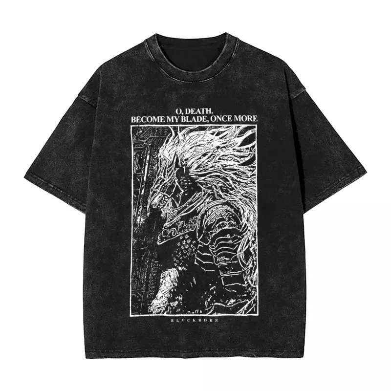 Washed Ringed Shirt Men Malenia Miquella of Hip Elden Blade
