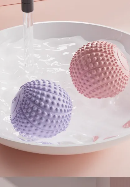 Design MAG Massage Ball Pink Textured Therapy Tool Electronics - 9