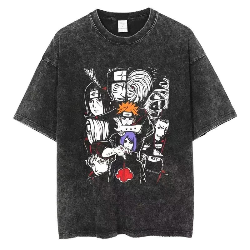 Harajuku Vintage Print T-shirt photo 4