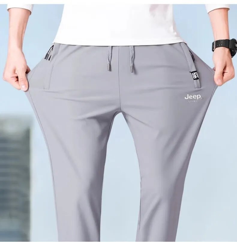 Design Jeep Spirit Ice Silk Pants Black Pants - 19