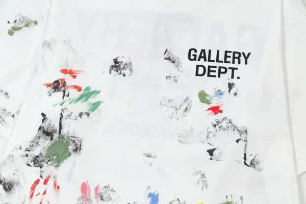 Gallery Dept. Paint Splatter Graphic T-Shirt Black - 15