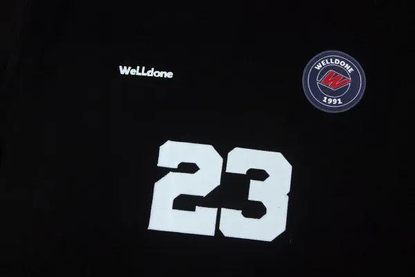 Design WellDone 23 Number Graphic T-Shirt Black T-Shirts - 27
